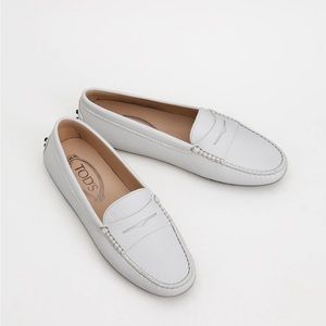 White Tods driving loafers size 38 (I find that they run a little small)